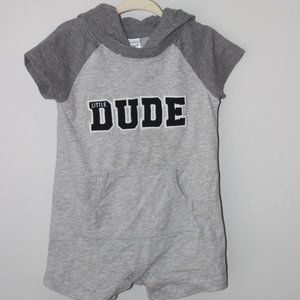 Carter's Graphic Hooded Romper